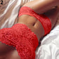 Lady's Sexy Corset Lace Push Up Vest Top Girl Bra + Pants Set Underwear Suit