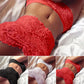 Lady's Sexy Corset Lace Push Up Vest Top Girl Bra + Pants Set Underwear Suit