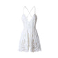 Women Playsuits Deep V Neck Lace Elegant Dresses