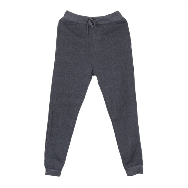 Mens Gym Slim Fit Trousers Tracksuit Bottoms Skinny Joggers Sweat Track Pants Plus Size