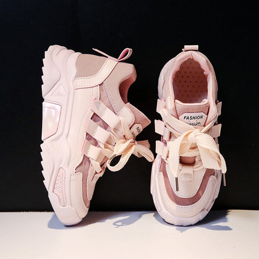 Women Casual Shoes Mesh Sneakers for Women Platform Flats Chunky Shoes Luxury Brand Breathable Comfortable Female Shoe Mujer