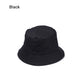HOOH Summer Foldable Bucket Hat Unisex Women Outdoor Sunscreen Cotton Fishing Hunting Cap Men Basin Chapeau Sun Prevent Hats