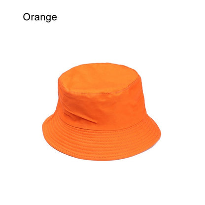 HOOH Summer Foldable Bucket Hat Unisex Women Outdoor Sunscreen Cotton Fishing Hunting Cap Men Basin Chapeau Sun Prevent Hats