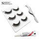 Eyelashes 3d mink lashes natural long make up false eyelashes 10mm eyelash glue makeup eye lashes tweezers 3d lashes maquiagem