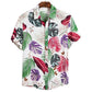 MJARTORIA New Arrival Men's Shirts Men Hawaiian Camicias Casual One Button Wild Shirts Printed Short-sleeve Blouses Tops 2020