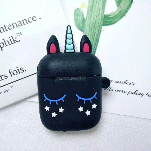 Wholesale Cartoon Wireless Bluetooth Earphone Case for Apple AirPods 1/2 Silicone Charging Headphones Cases for Air Pods 2 Case