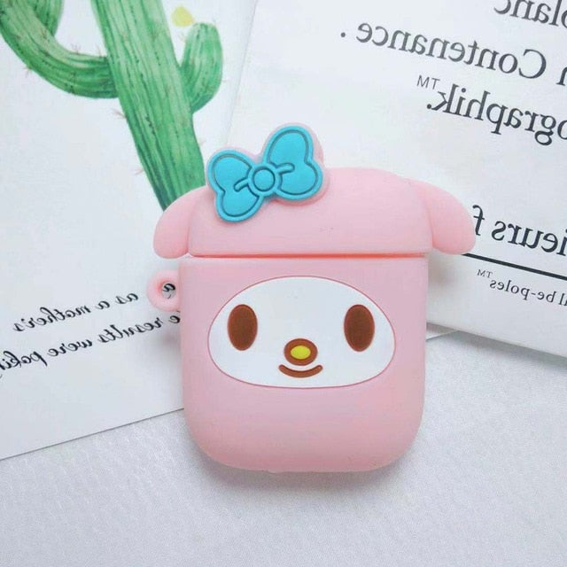 Wholesale Cartoon Wireless Bluetooth Earphone Case for Apple AirPods 1/2 Silicone Charging Headphones Cases for Air Pods 2 Case