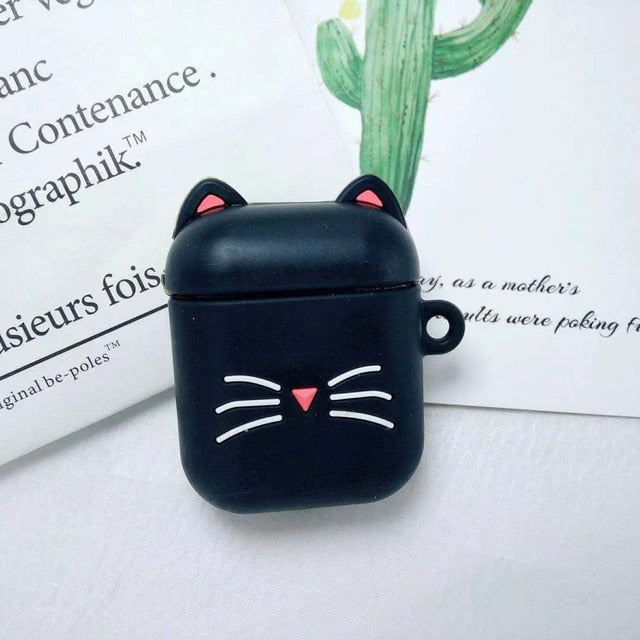 Wholesale Cartoon Wireless Bluetooth Earphone Case for Apple AirPods 1/2 Silicone Charging Headphones Cases for Air Pods 2 Case