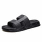 Teenager Outdoor Slippers House Man White Shower Slippers Men  Soft Beach Sandals Flat Male Shoes Adult Simple Summer Shoes L13