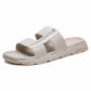 Teenager Outdoor Slippers House Man White Shower Slippers Men  Soft Beach Sandals Flat Male Shoes Adult Simple Summer Shoes L13