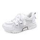 Women Casual Shoes Mesh Sneakers for Women Platform Flats Chunky Shoes Luxury Brand Breathable Comfortable Female Shoe Mujer