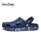 Rubber Mens Beach Sandals Summer Clogs Crocse Men Crox Croks Zuecos Hombre Croc Shoes Garden Cholas Clog Crock Slip On Big Size